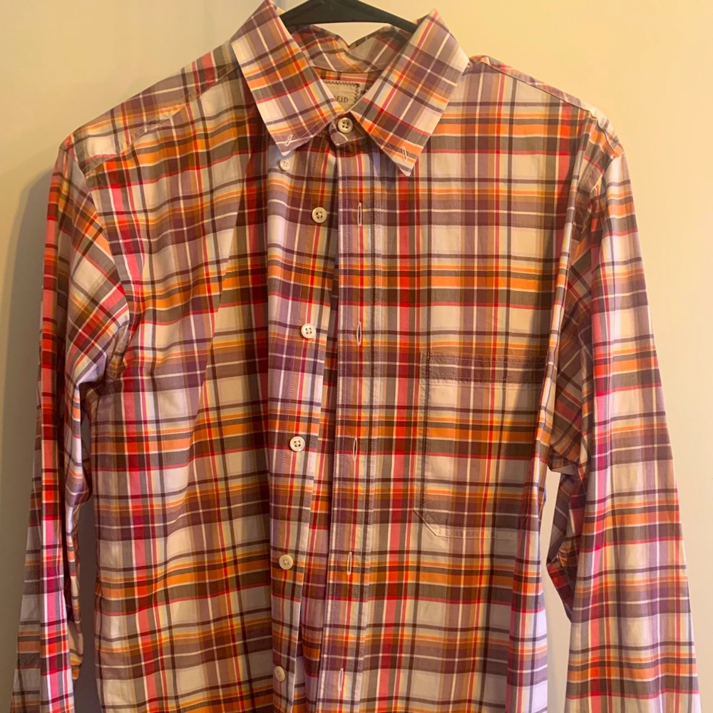 Billy Reid Mens Button Down